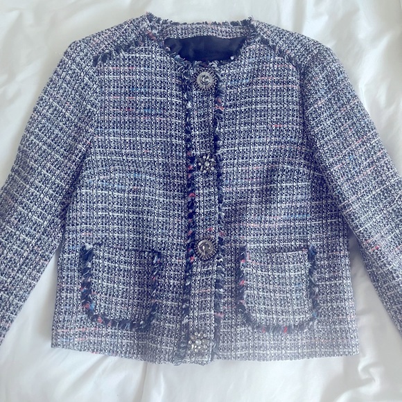 Zara Jackets & Blazers - 2/$20 Zara Tweed Jacket